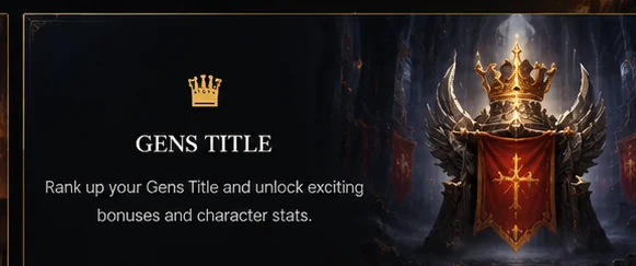 GENS TITLE